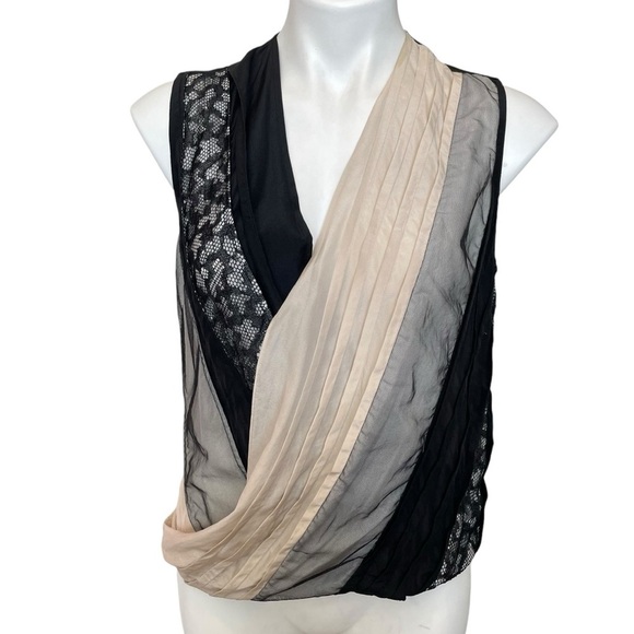 Diane Von Furstenberg Tabitha - Silk Blouse | Women 8 | Black - Picture 15 of 15